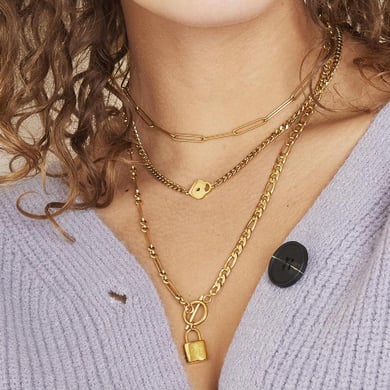 Necklace Chain &amp; Lock h5 Picture6
